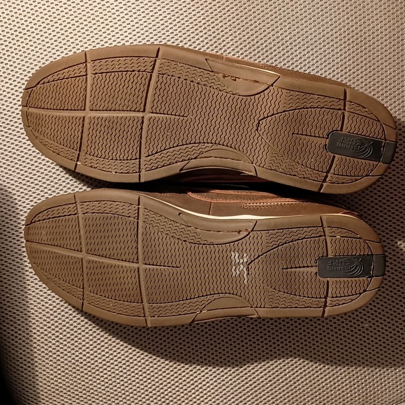 Mens Island Surf Cod Boat Shoes brown size 9.5M - Picture 3 of 5